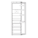 Bora C178KGFS1 Cool Set Besserer Kühlschrank |4-Sterne-Gefrierfach