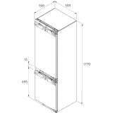 Bora C178KG Cool Fridge-freezer TEN Eficiencia y Diseño Moderno