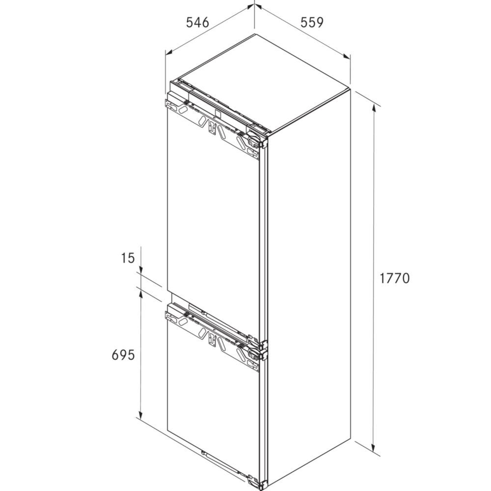 Bora C178KGS1 Cool Set Better Frigo-Congelatore | Efficienza e Innovazione