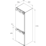 Bora C178KGS1 Cool Set Better Frigo-Congelator | Effizienz und Innovation