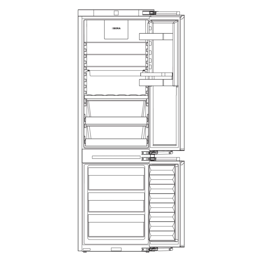 Bora C178KGS1 Cool Set Better Frigo-Congelator TEN Eficiencia e Innovación