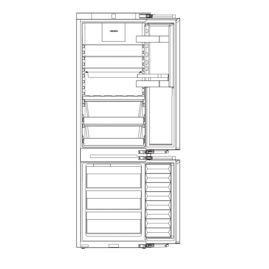 Bora C178KGW 酷冷冰箱 |连接供水以提供最大的便利
