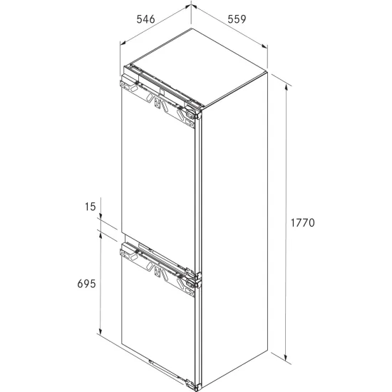 宝来 C178KGS2 |冰箱-冰柜组合 |新鲜度、设计和技术 |宝拉