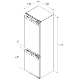 BORA C178KGWS2 | Frigorifero Combinato | No Frost | Ice Maker | BORA Fresh zero | Design Premium