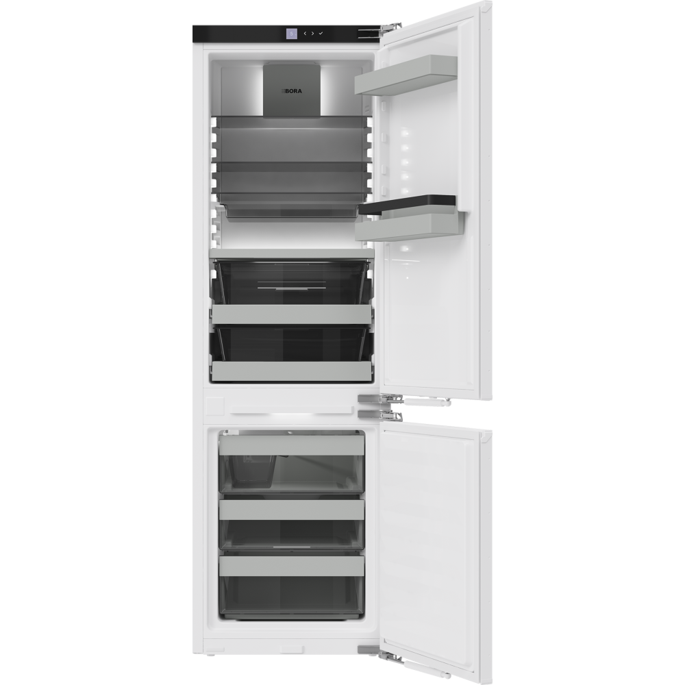 BORA C178KGWS2 Silencio Refrigerador Combinado Silencio No Frost Silencio Ice Maker  BORA Fresh Zero ← Diseño Premium
