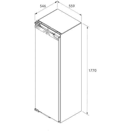 Bora F178GW Freeze Congelatore | Collegamento all'Acqua per Maggiore Convenienza