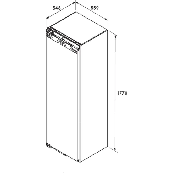 Bora F178GWS2 Freeze Set Best Freezer | Water Connection for Great Convenience