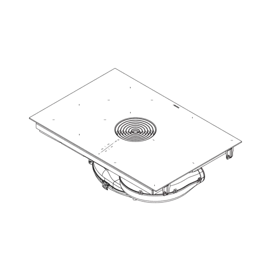 Bora PURMU M Pure Piano Cottura a Induzione "FULL" con Aspiratore Integrato filtrante