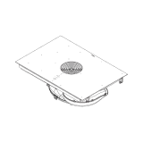Bora PURMU M Pure Piano Induction cooking "FULL" with Aspirator Integrated filtering
