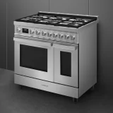 SMEG CPF92GMX 厨房配有燃气灶 90x60 厘米不锈钢 |现代设计的优雅与功能