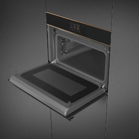 SMEG SO4604M2PNR Horno de microondas combinado Silencioso Italia