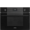 SMEG SO4101M0B3 Microonde + Grill: Diseño icónico, Cocina rápida y sabor