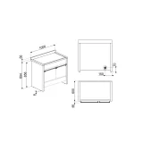 Smeg A2PYID-81 Cucina 100x60 cm | duegstore.com
