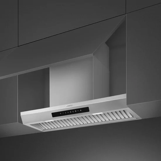 SMEG KSGT74X - Integrated hood | Design, Functionality, Power | Stainless Steel