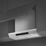 Levante la cocina con capucha recesada Smeg KSGT63X