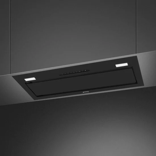 SMEG KSG8P4MB | Cappa Integrata 75 cm Nero Opaco