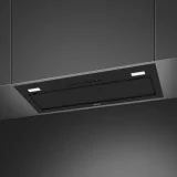 SMEG KSG8P4MB | Cappa Integrata 75 cm Nero Opaco