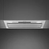 Integrated hood SMEG KSG6P4X 60 cm - Stainless steel