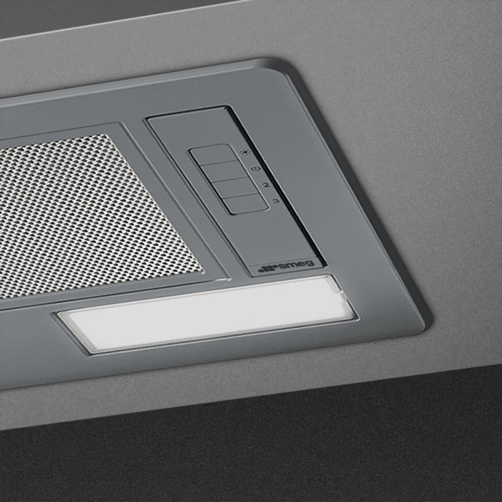 Cappa Smeg KSG52HE Integrata a Scomparsa - Inox - 54 cm