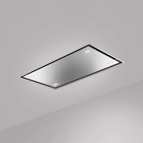 Elegante Cappa a Soffitto Smeg KSCB124X in Acciaio Inox