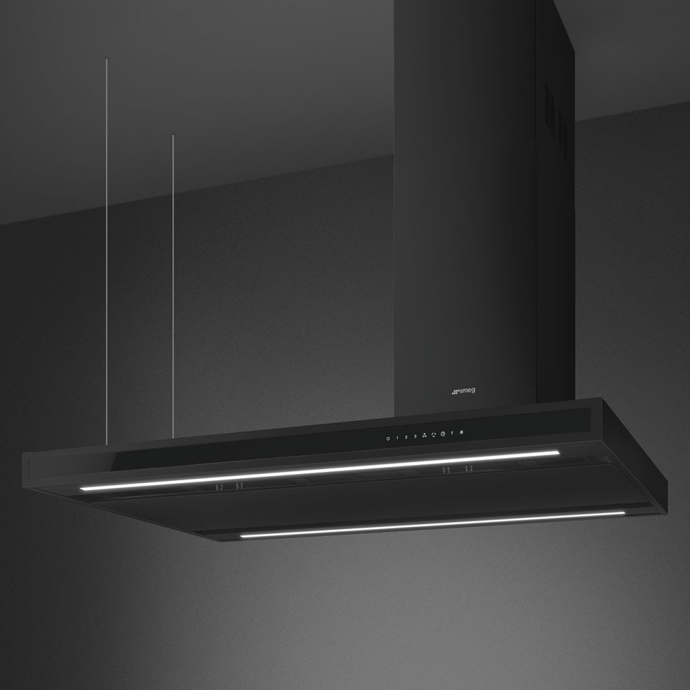 Island hood Smeg KLTI12L4MB | Design, functionality and efficiency