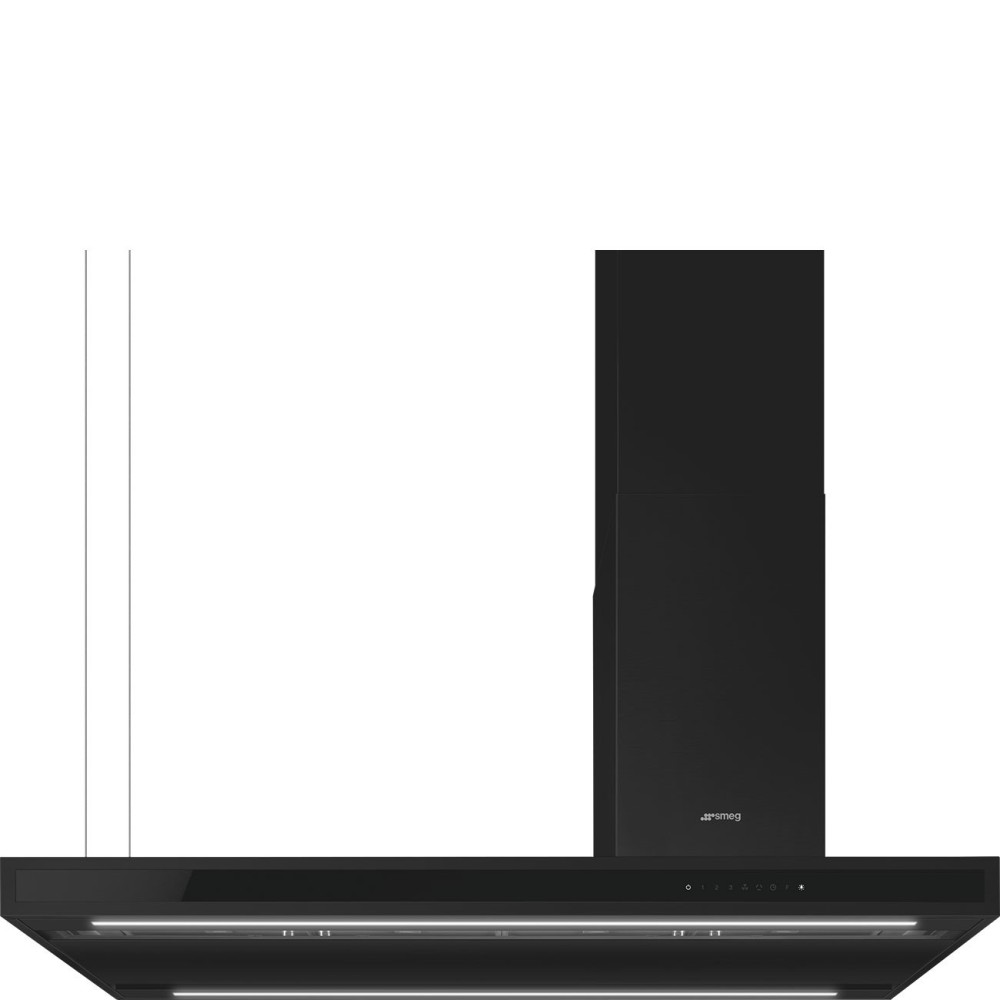 Cappa a isola Smeg KLTI12L4MB | Design, funzionalità ed efficienza