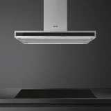 Cappa Isola Smeg KLTI9L4X 90 cm | Design, Prestazioni, Eleganza