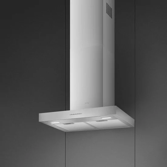 Smeg KBT600XE - Capuche murale, 60 cm, Acier inoxydable