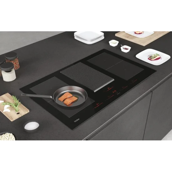 Duegstore.com You know what Haier HAIH8IFMCF Piano Cottura Induction Aspiration | Design, Power and Silence