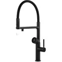 Gessi Vita Mitigeur d'évier Noir Mat Hot Vita PF60722-299