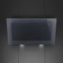 Cappa a parete aspirante Smeg KV194G - 90 cm - Estetica Linea