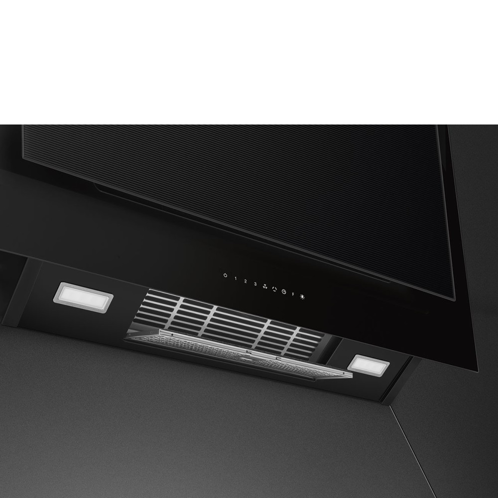 SMEG KV194B3: Wandhaube, 90 cm - Ausgezeichnetes Design und Funktionalität