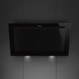 SMEG KV194B3: Capucha montada en la pared, 90 cm - Excelente diseño y funcionalidad