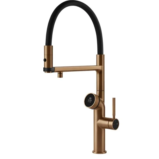 Gessi Life Mixer Waschmaschine Warm Bronze Br. PVD Kalt 60722 | https://duegstore.com/de/2-home