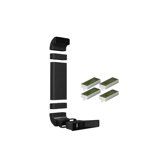 Kit for CV channeled recirculation
