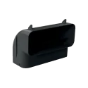 Conector plano con plegable 90° vertical DN150