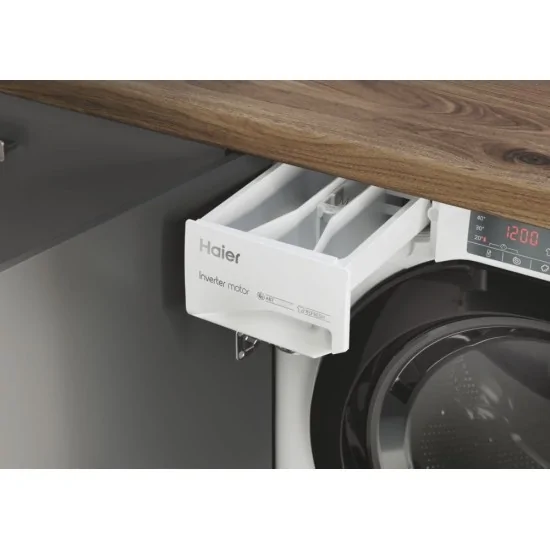 Haier HWDQ90B416FWB-S: 9 кг стиральной машины