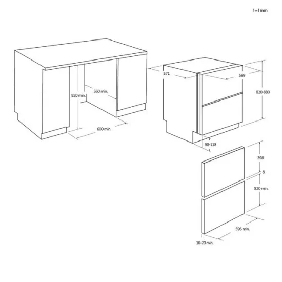 HAIER XDD 66E5LS - Lavastoviglie Perfetta per una Cucina Moderna