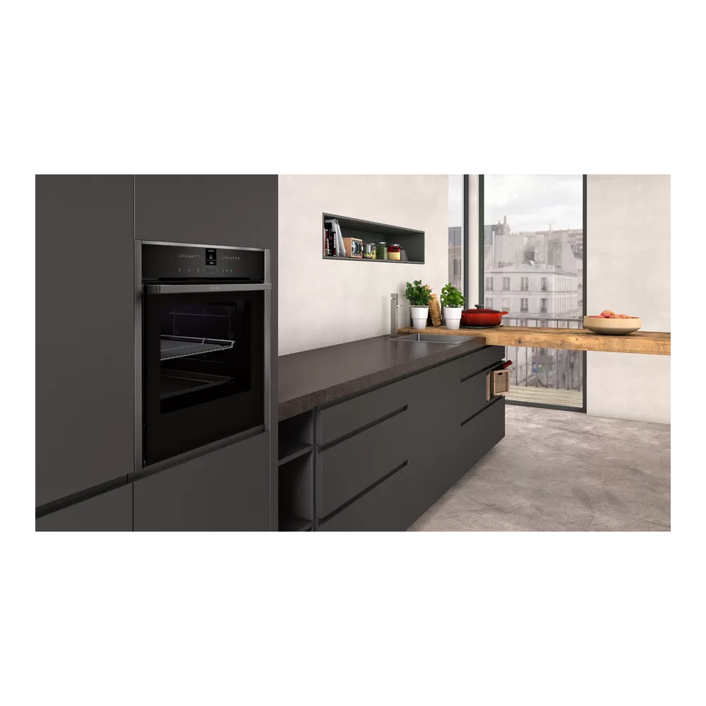 Neff Vario Steam: DiaporamaHide® Four électrique en gris graphite.
