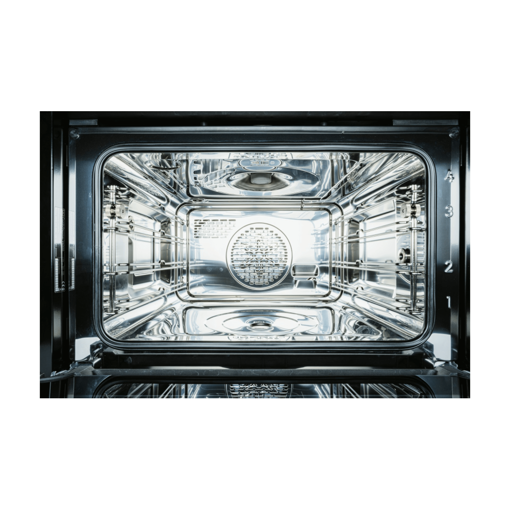CS6T645CCHA - Professional steam oven, platinum design, intuitive touchscreen