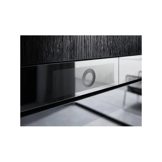 Паровая печь с AutoDoor, зеркальный платиновый дизайн