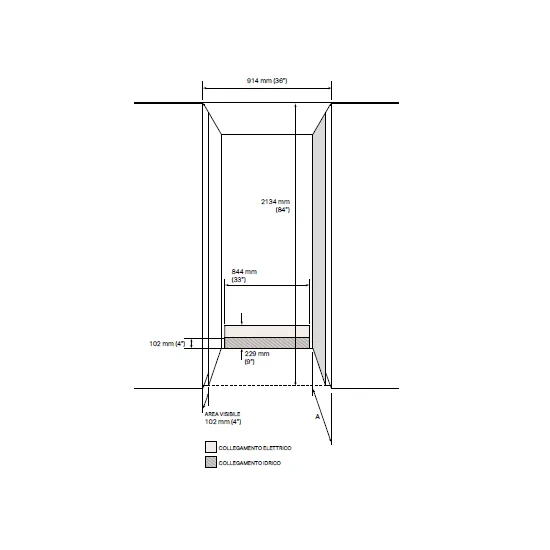 Fridge French Door by Incasso SKSFD3614P | Elegance and Capacity | Modern Design