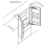 Kühlschrank Französisch Tür von Incasso SKSFD3614P | Eleganz und Kapazität | Modern Design