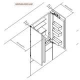 Kühlschrank Französisch Tür von Incasso SKSFD3614P | Eleganz und Kapazität | Modern Design