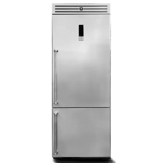 Edelstahl-Kühlschrank - Eleganz und Funktionalität