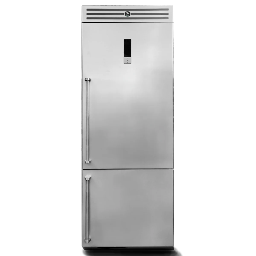 Edelstahl-Kühlschrank - Eleganz und Funktionalität