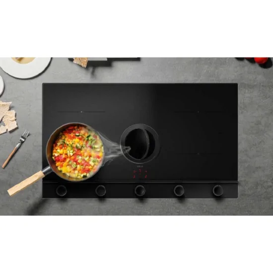 Elica NIKOLATESLA UNPLUGGED RAW - Induktionskochfeld 90 cm | Duegstore