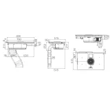 Elica NIKOLATESLA ONE EVO - Piano cottura induzione 83 cm | Cappa integrata | Duegstore