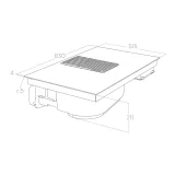 Elica NikolaTesla Libra EVO 83cm: Piano Cottura a Induzione con Bilancia | Dueg Store