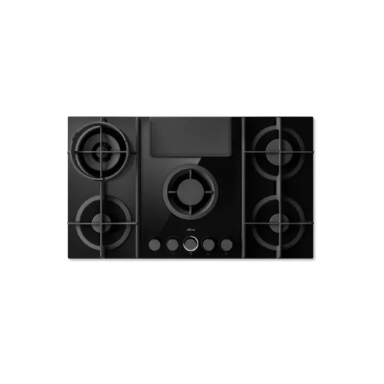 Elica NikolaTesla Flame EVO 90cm: Piano Cottura a Gas con Cappa Integrata | Dueg Store
